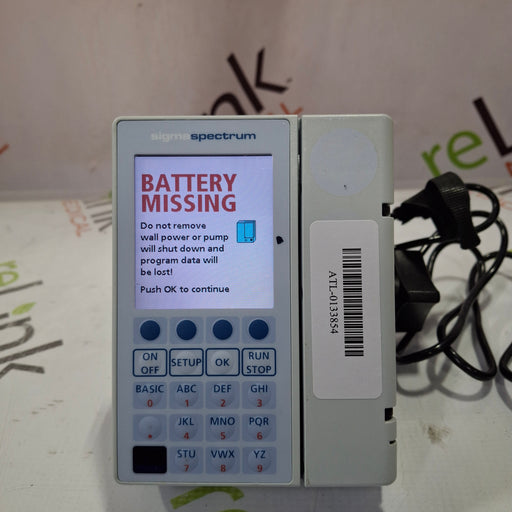 Baxter Baxter Sigma Spectrum 6.05.15 without Battery Infusion Pump Infusion Pump reLink Online