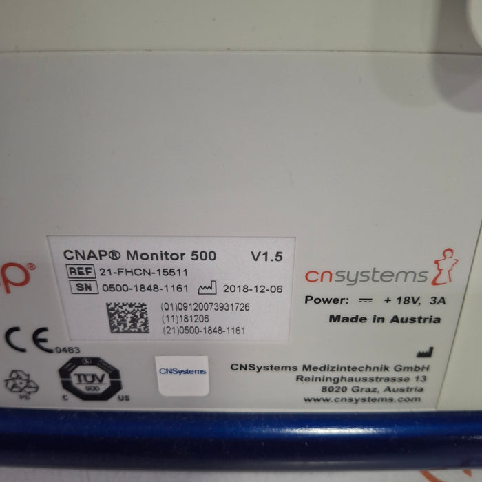 CN SYSTEMS CNAP 500 Hemodynamic Monitor