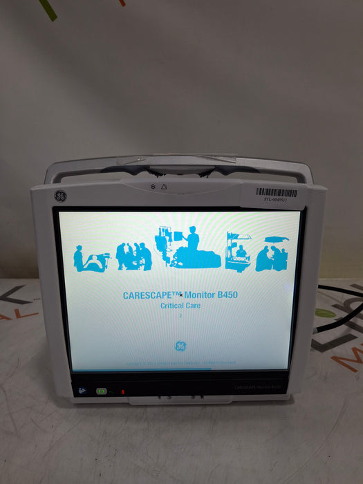 GE Healthcare Carescape B450 Critical Care Patient Monitor
