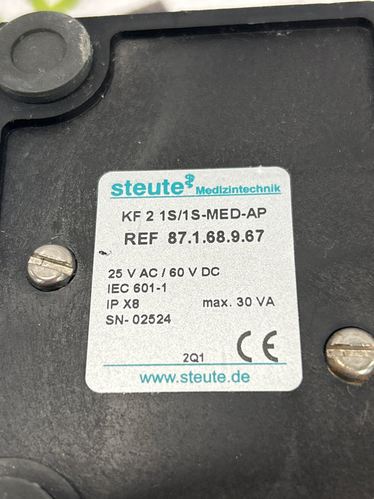Steute Steute KF 2 1S/1s MED-AP Two Pedal Monopolar Footswitch