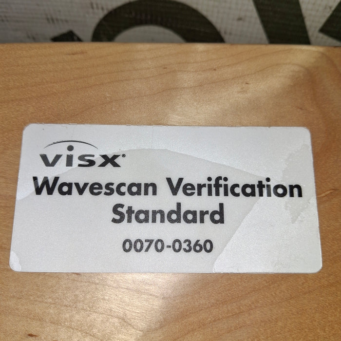 VisX VisX Wavescan Verification Standard Ophthalmology reLink Online