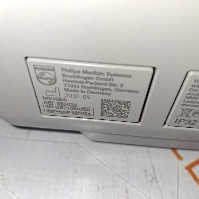 Philips Intellivue MP5 - ECG, OxiMax SpO2, NIBP Patient Monitor