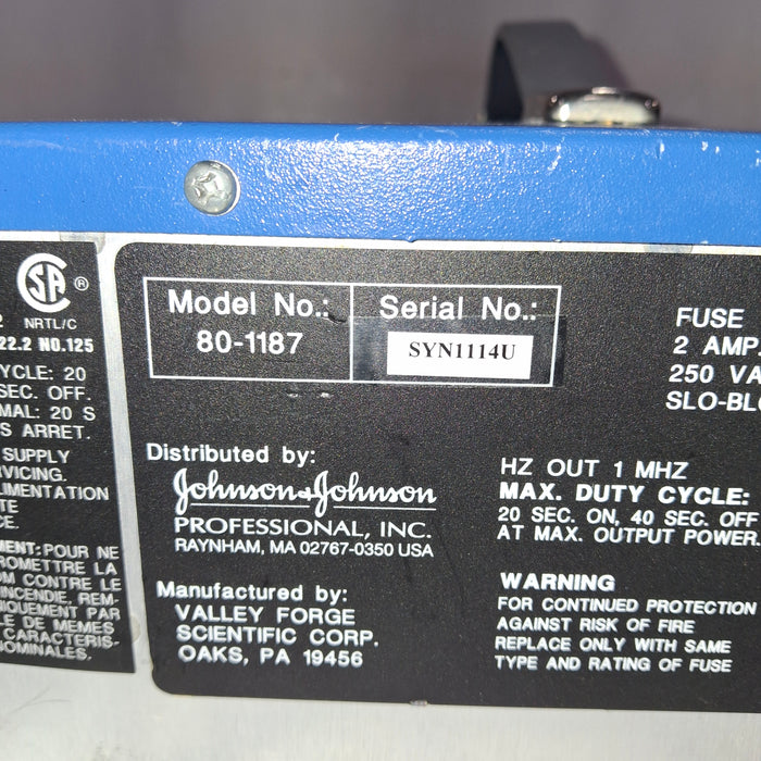 Synergy 80-1187 Malis Precision Bipolar Coagulator