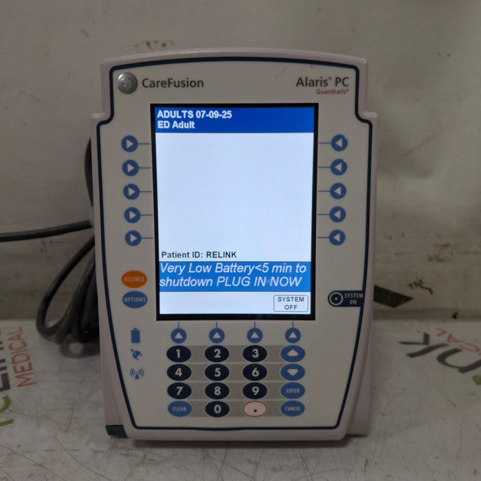 CareFusion Alaris 8015 Large Screen POC Infusion Pump