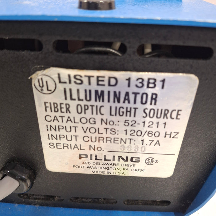 Pilling Surgical 52-1211 Illuminator Light Source