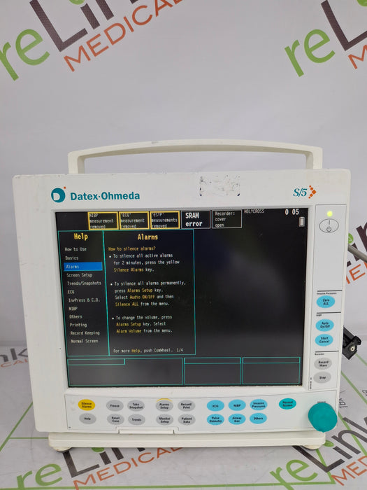 Datex-Ohmeda S/5 Compact Patient Monitor