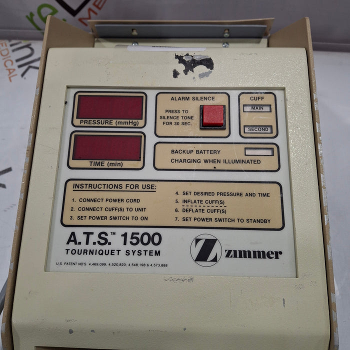 Zimmer ATS 1500 Tourniquet System