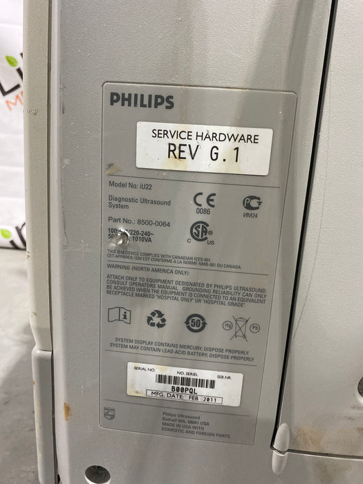 Philips IU22 Ultrasound