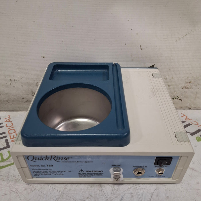 American OptiSurgical Model 750 QuickRinse Instrument Rinse System