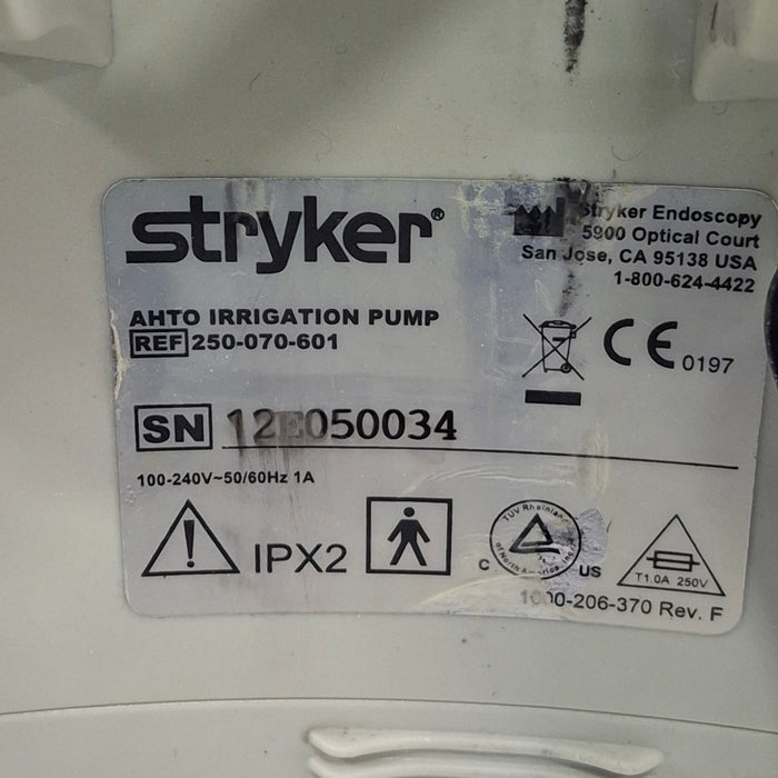 Stryker AHTO Irrigation Pump