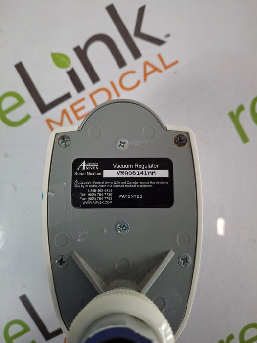 Amvex Vacuum Regulator