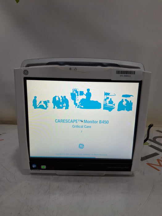 GE Healthcare Carescape B450 Critical Care Patient Monitor