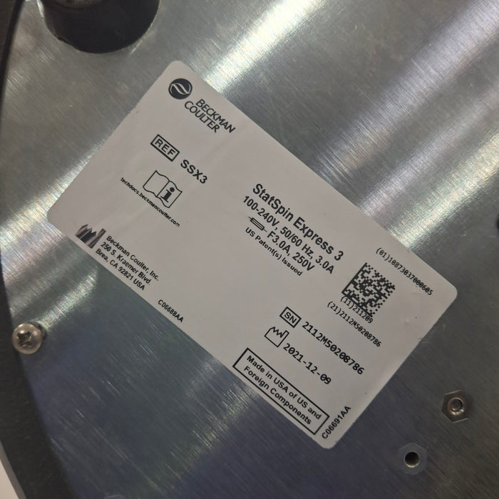 IRIS Medical StatSpin Express 3 Centrifuge