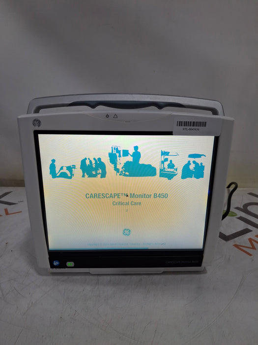 GE Healthcare Carescape B450 Critical Care Patient Monitor