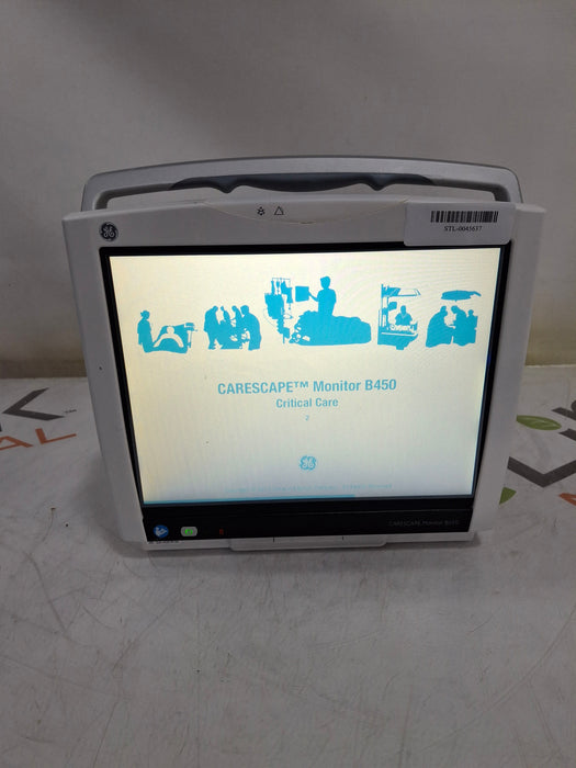 GE Healthcare Carescape B450 Critical Care Patient Monitor