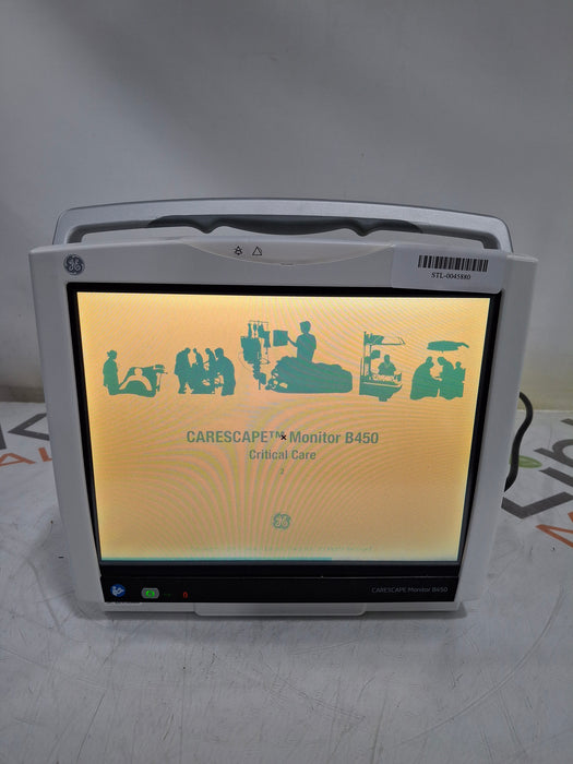 GE Healthcare Carescape B450 Critical Care Patient Monitor