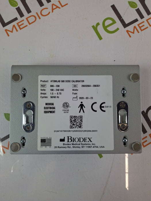 Biodex Atomlab 500 Dose Calibrator
