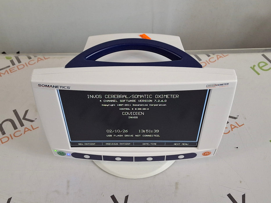 Somanetics Invos 5100C Cerebral Oximeter Monitor