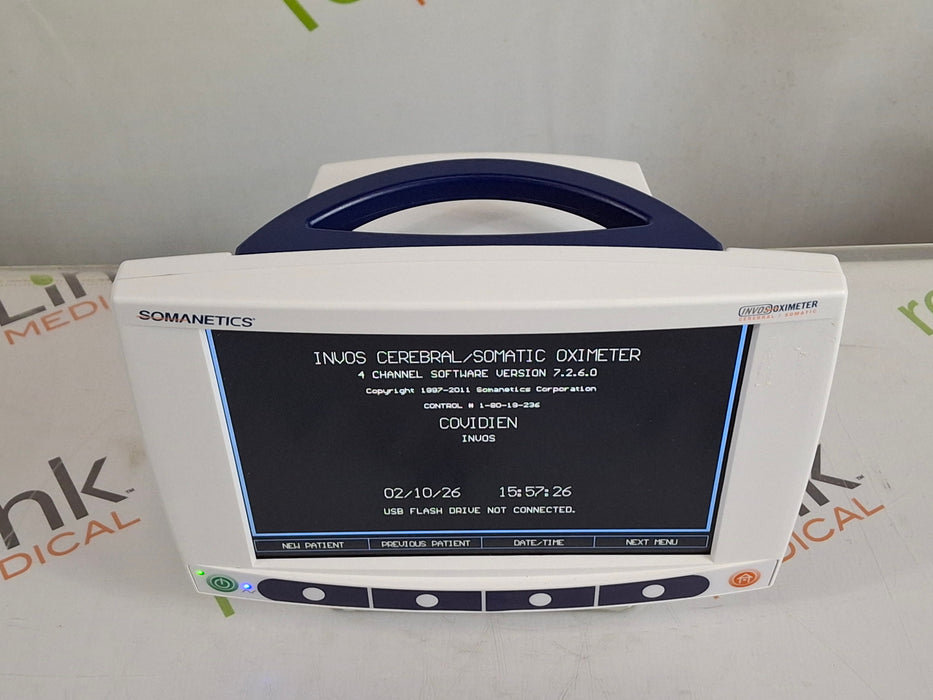 Somanetics Invos 5100C Cerebral Oximeter Monitor