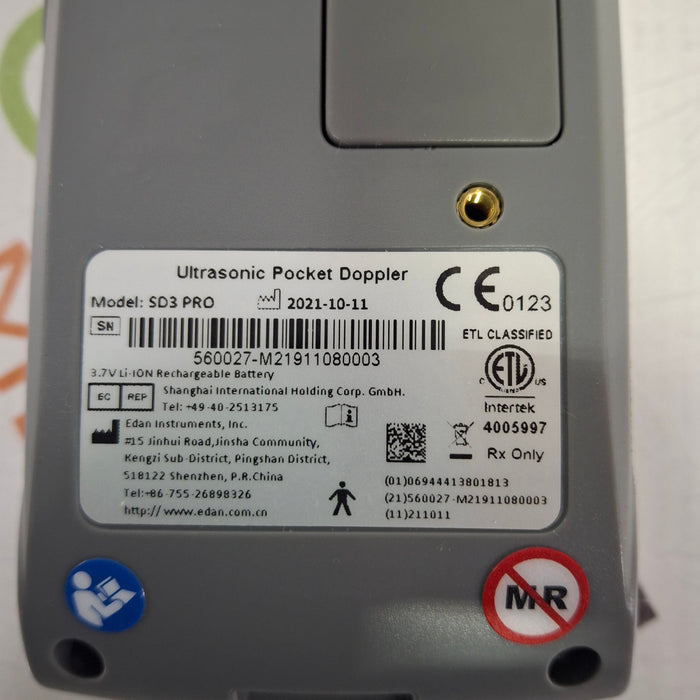Edan SD3 Pro Ultrasonic Pocket Doppler