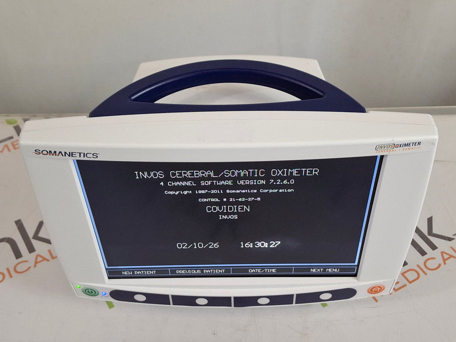 Somanetics Invos 5100C Cerebral Oximeter Monitor