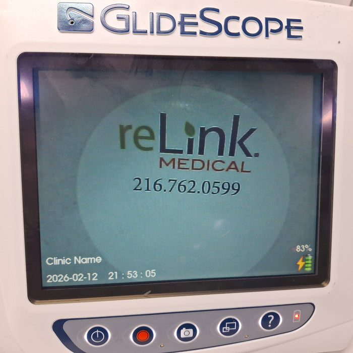 Verathon Medical, Inc Glidescope Video Monitor w/ 0570-0307 Baton