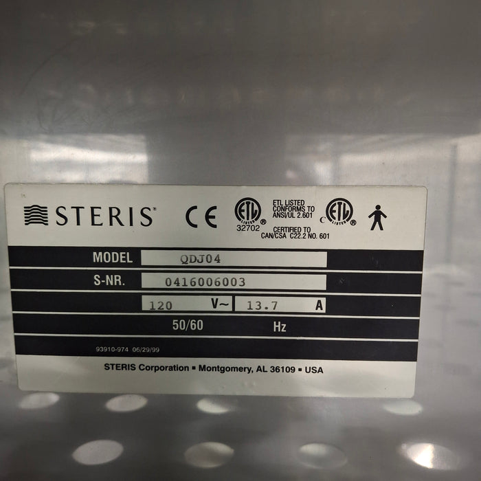 Steris QDJ04 Dual Compartment Warming Cabinet