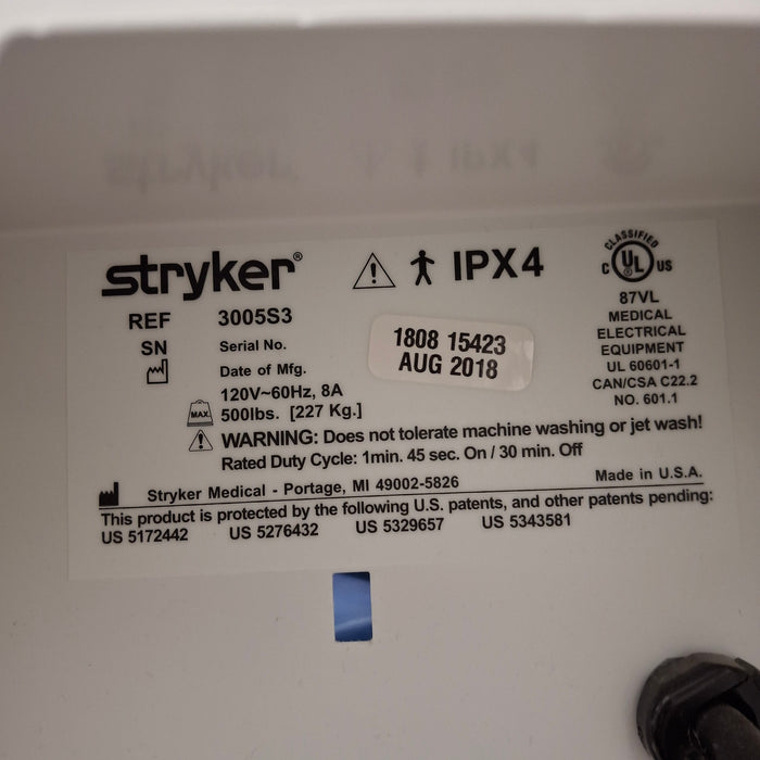 Stryker Secure III 3005 Hospital Bed
