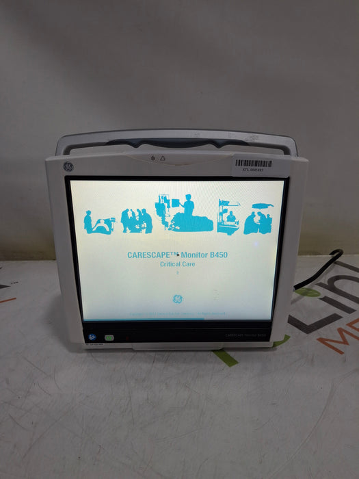 GE Healthcare Carescape B450 Critical Care Patient Monitor