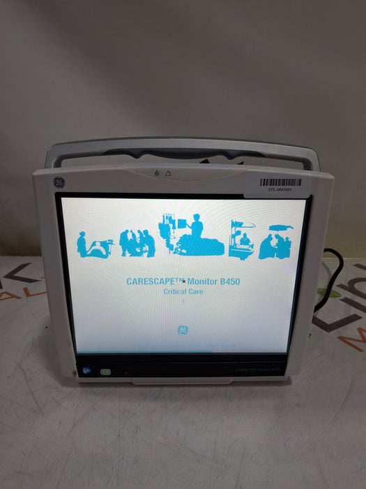 GE Healthcare Carescape B450 Critical Care Patient Monitor