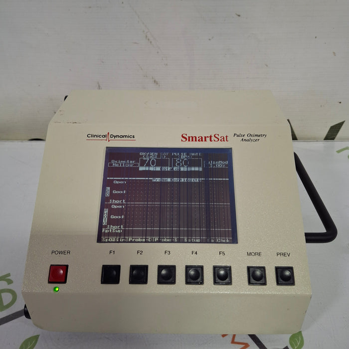 Clinical Dynamics Corp SmartSat SS-100A Pulse Oximetry Analyzer