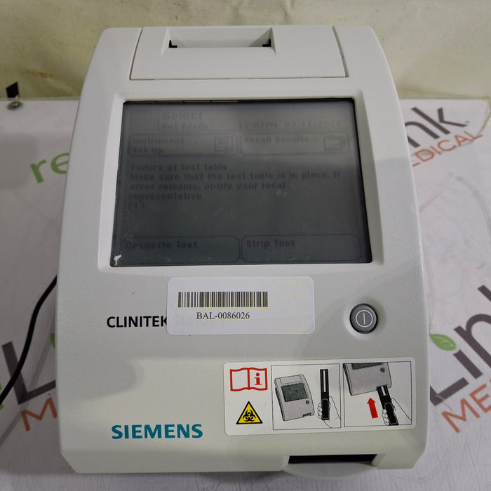 Siemens Clinitek Status + Urine Analyzer