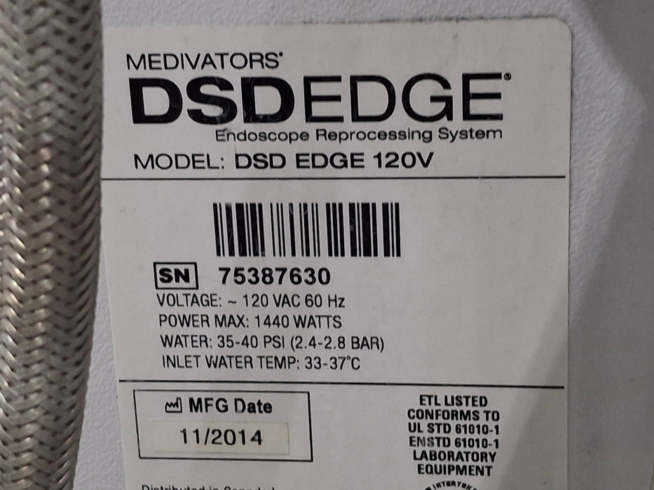 Medivators DSD Edge Endoscope Reprocessor