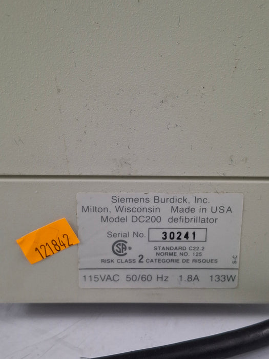 Burdick DC200 Defibrillator