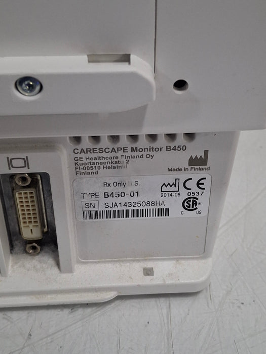 GE Healthcare Carescape B450 Patient Monitor