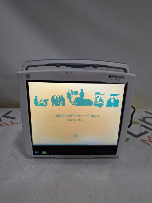GE Healthcare Carescape B450 Critical Care Patient Monitor