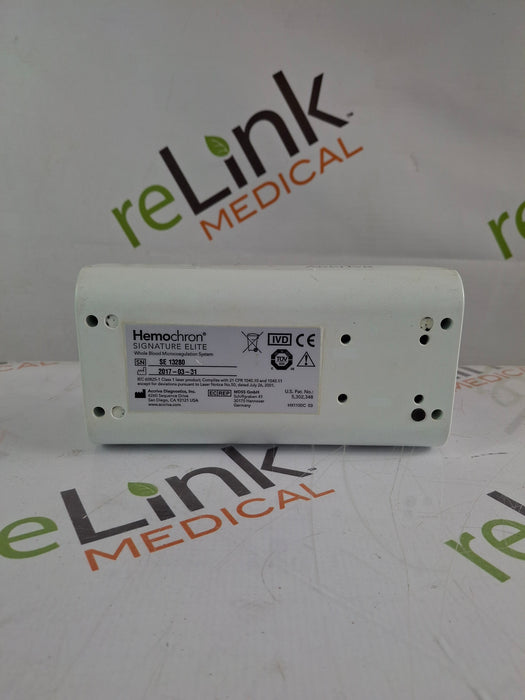 ITC Medical Hemochron Signature Elite rapid whole blood testing