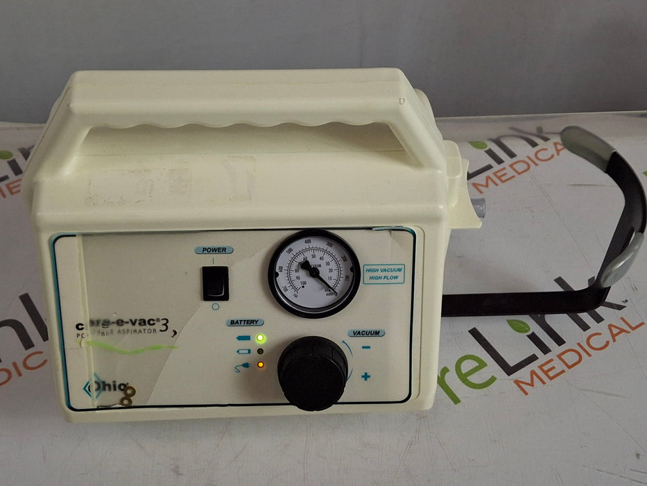 Ohio Medical Corporation Care-E-Vac 3 Portable Suction System