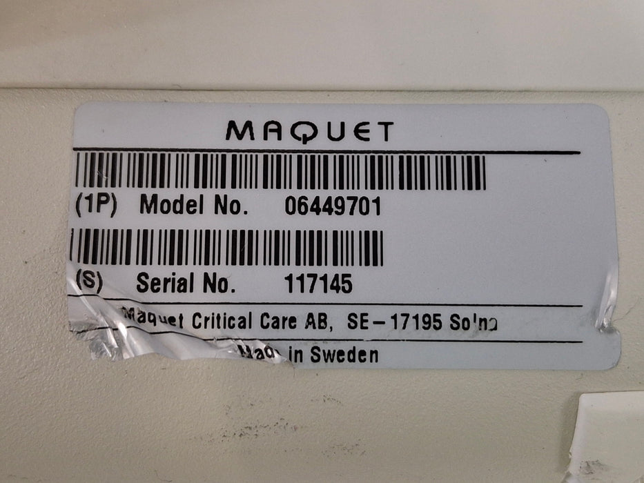 Maquet Servo I Monitor