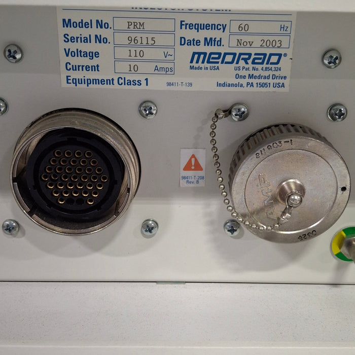 Medrad Mark V Provis Injector PRM Console