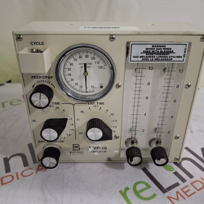 Bio-Med Devices MVP-10 Ventilator