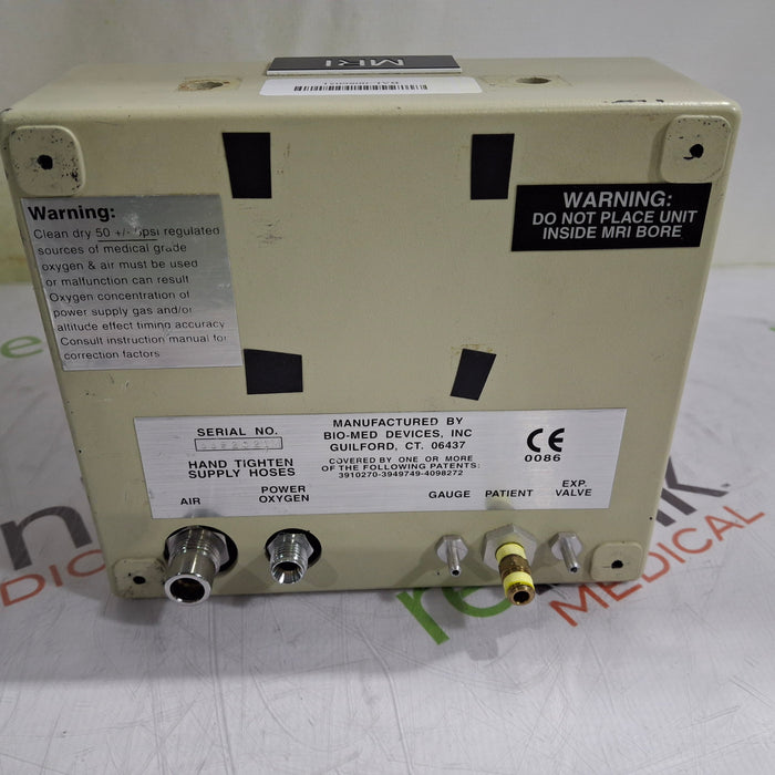 Bio-Med Devices MVP-10 Ventilator
