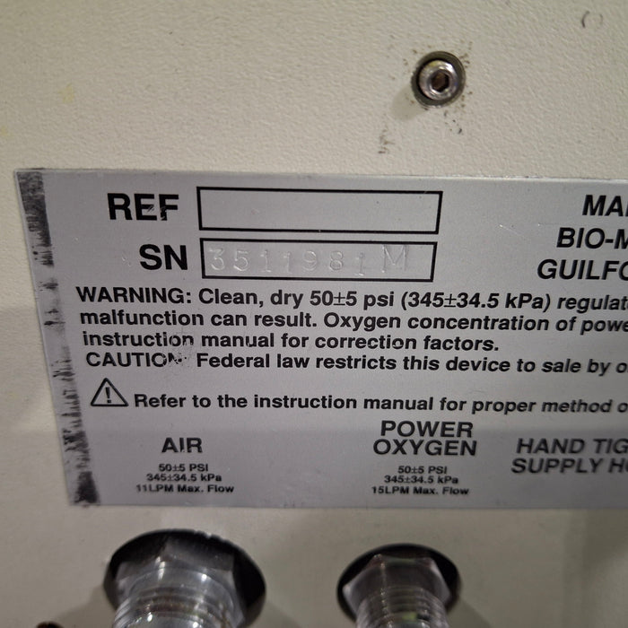 Bio-Med Devices MVP-10 Ventilator