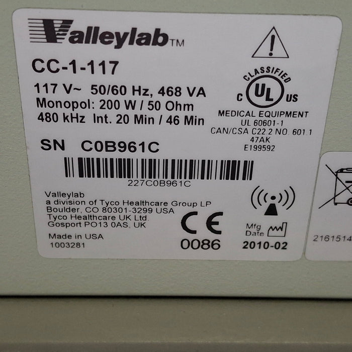 Valleylab Cool-Tip RF Ablation System