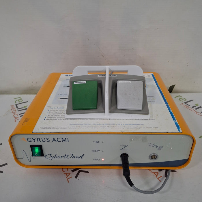 Gyrus Acmi, Inc. Gyrus Acmi, Inc. Cyberwand CW-USLG Ultrasonic Lithotripter Generator Surgical Power Instruments reLink Online