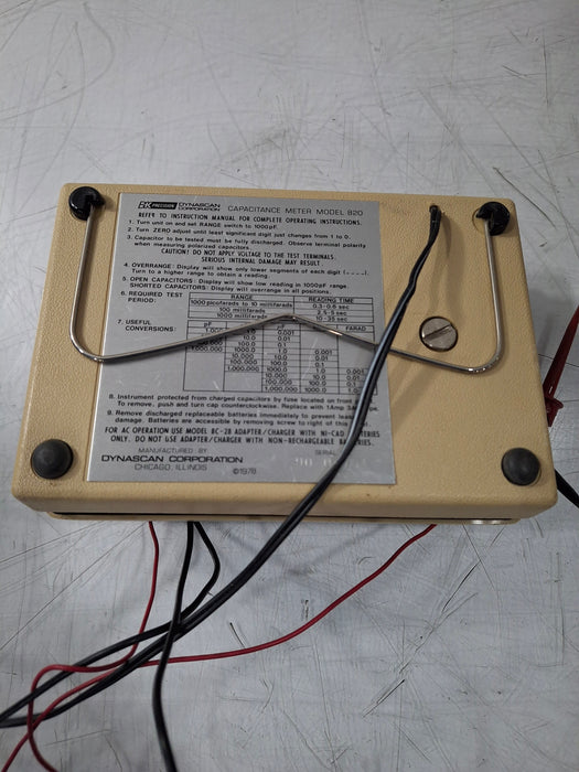 BK Precision Model 820 Capacitance Meter