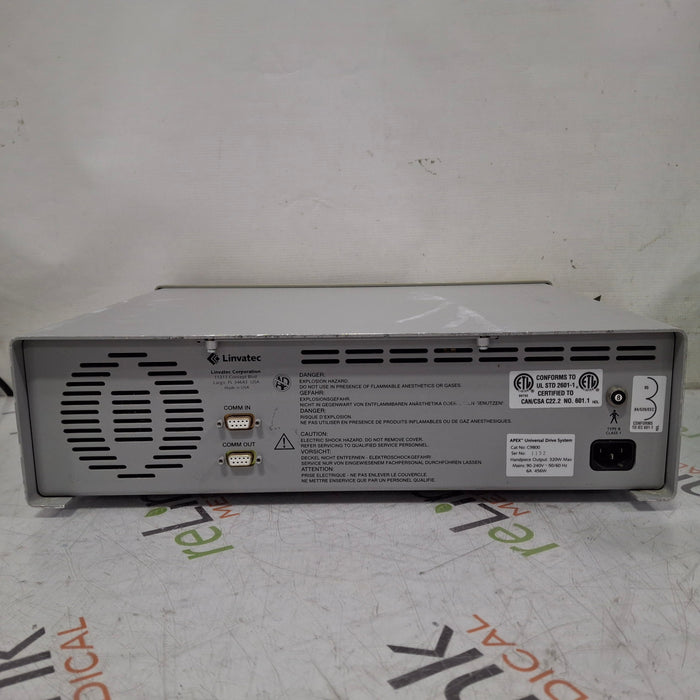 Linvatec C9800 Arthroscopy Shaver Console