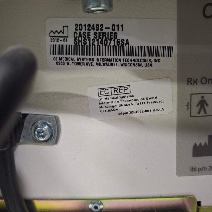 GE Healthcare Case Console w/ T2100 Stress Test System