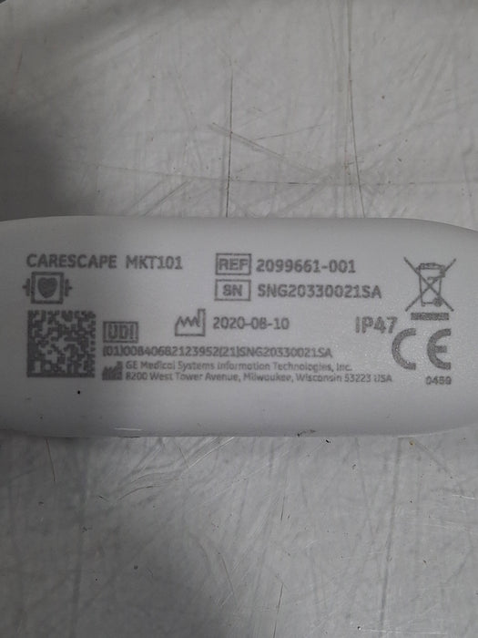 GE Healthcare Carescape MKT101 2099661-001 Temp Module
