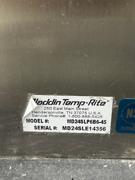 Aladdin Temp Rite LLC MD24SLP6B6-45 Tray Cart